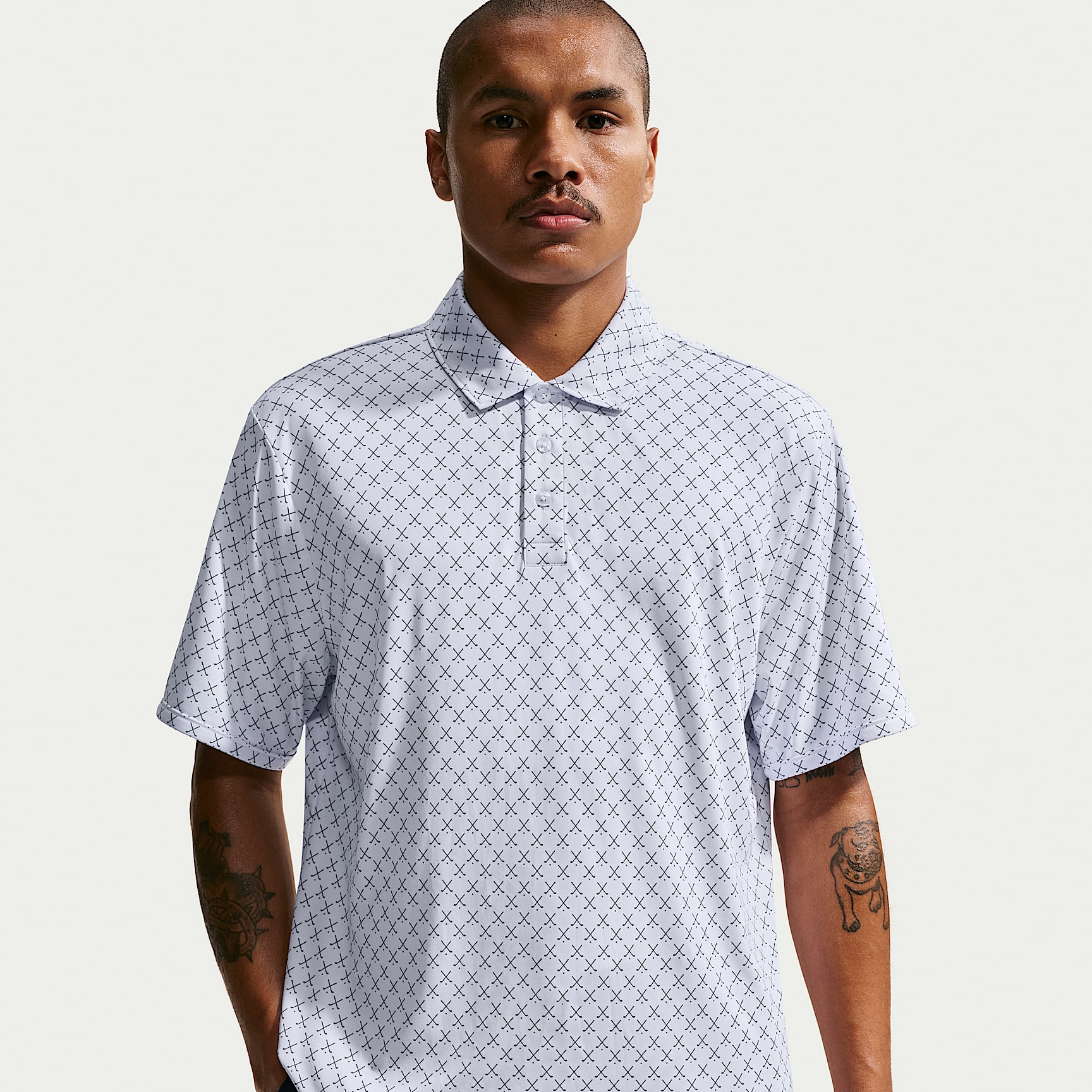 メンズウェア golfickers Pile Polo Shirts Off White XL Nike Par Men's Dri-FIT Golf Polo. Nike CA